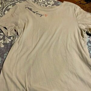 I followed my heart, it lead me to the weekend shirt size small